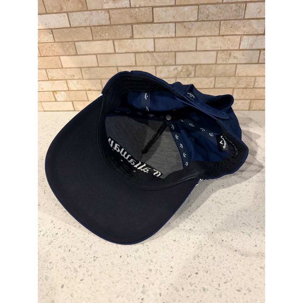 Callaway Tour Authentic Performance Pro Rope Golf Hat Navy Snapback - Picture 5 of 6